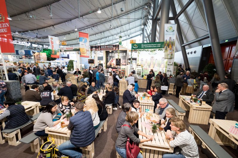Biergarten der regionalen Vielfalt